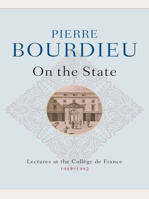 cover image of On the State
